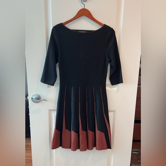 Peruvian Connection Parc Royal Pima Cotton Knit Fit & Flare Dress - Picture 8 of 15